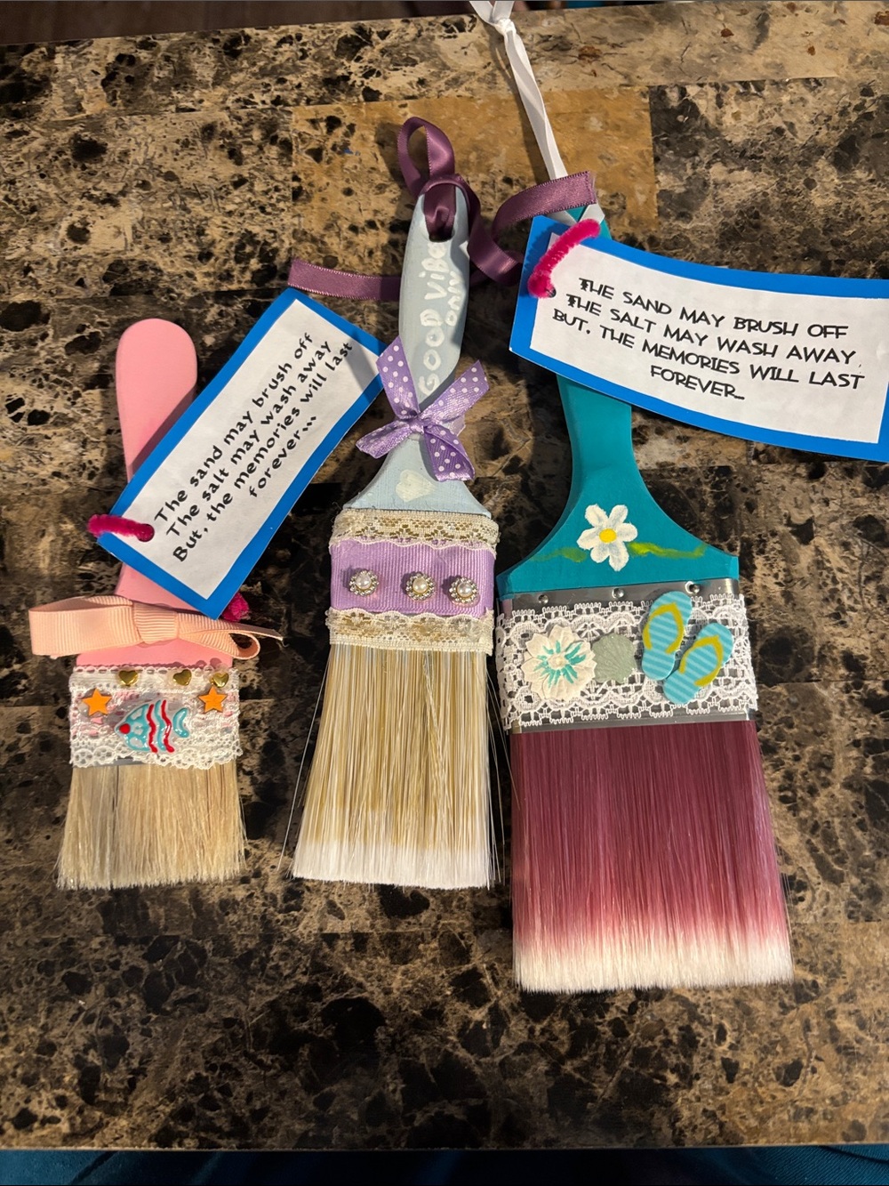 3 Beach Brushes
